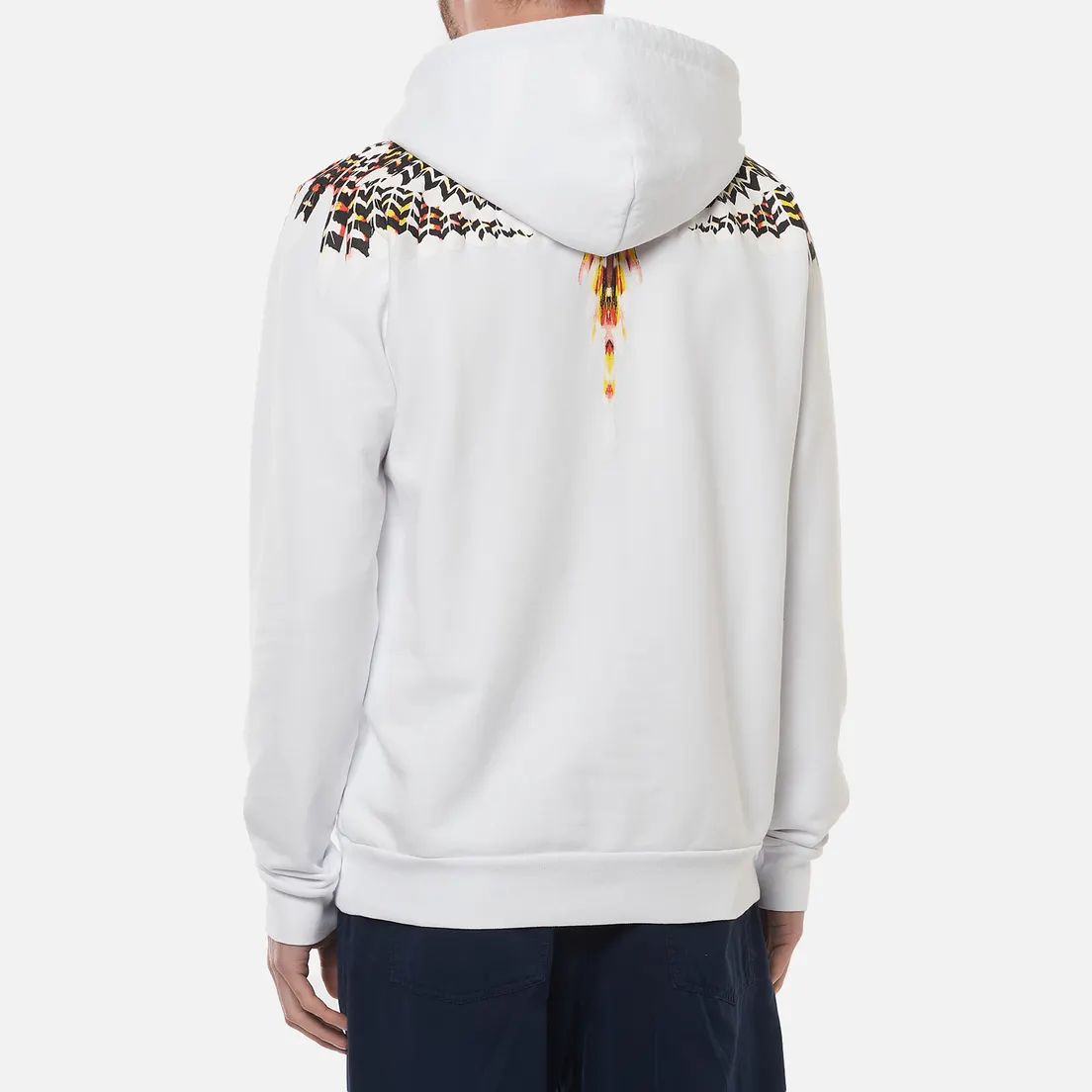 Marcelo Burlon Мужская толстовка Grizzly Wings Regular Hoodie