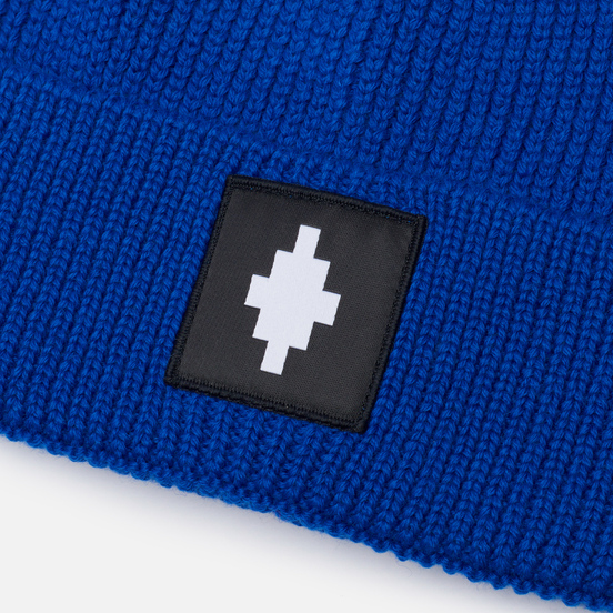 Шапка Marcelo Burlon Cross Patch Blue/White