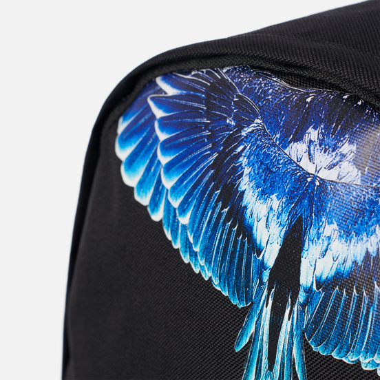 Рюкзак Marcelo Burlon Wings Black/Turquoise