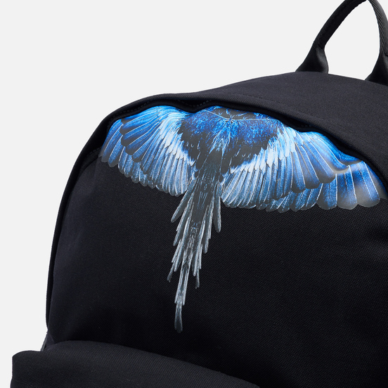 Рюкзак Marcelo Burlon Wings Black/Blue