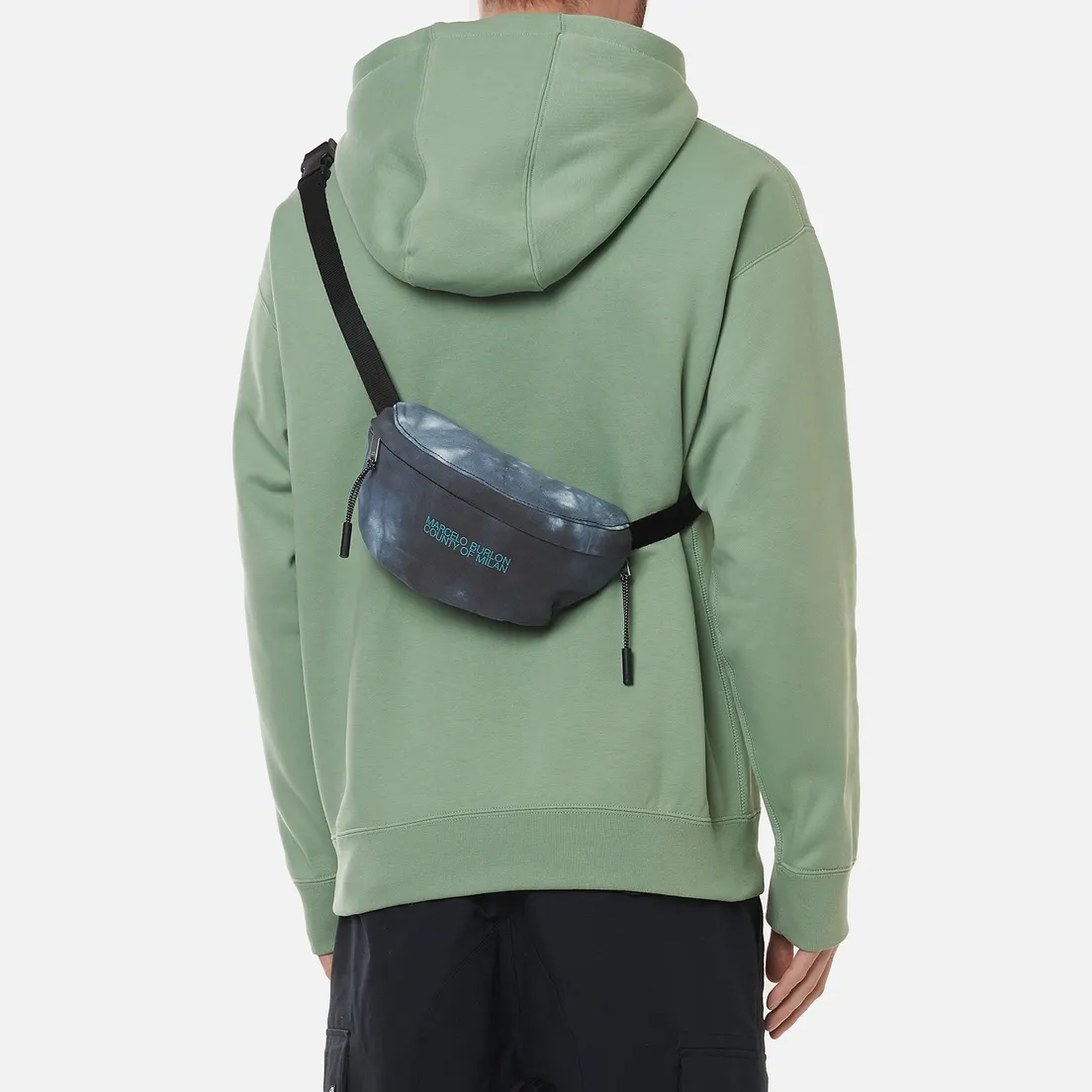 Marcelo Burlon Сумка на пояс Logo Tie & Dye Basic Fannypack