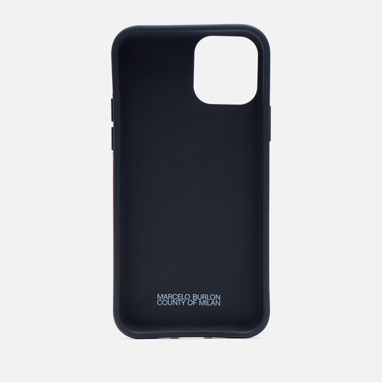 Чехол Marcelo Burlon Wings iPhone 11 Pro Black/Light Blue