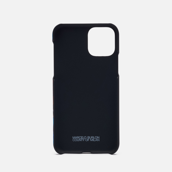 Чехол Marcelo Burlon Grizzly Wings 11 Pro Black/Light Blue