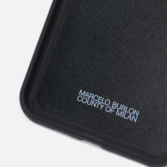 Чехол Marcelo Burlon 3D Cross iPhone 11 Blue/White