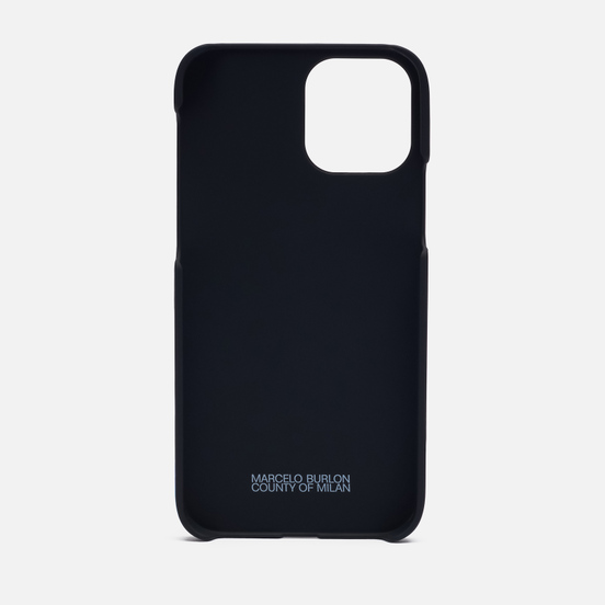 Чехол Marcelo Burlon Grizzly Wings 12/12 Pro Black/Light Blue