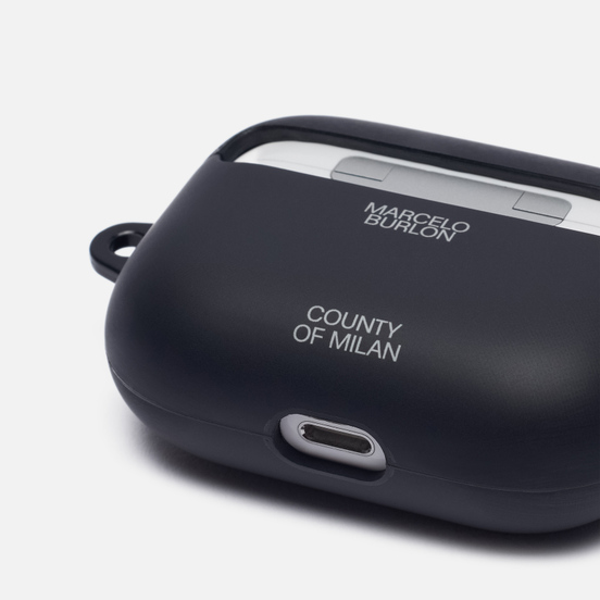 Чехол Marcelo Burlon Cross AirPods Pro Black/White