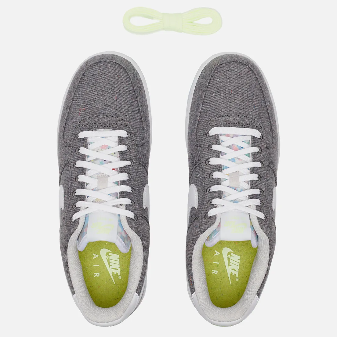 Nike Мужские кроссовки Air Force 1 07 Recycled Canvas