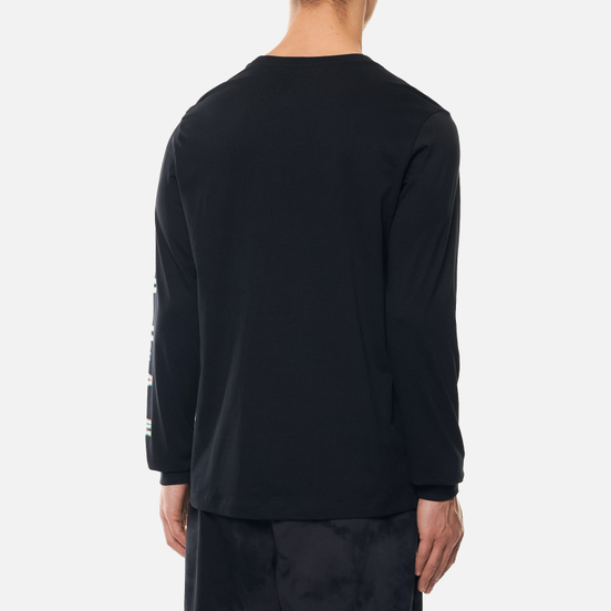 Мужской лонгслив Jordan Sport DNA Crew Black/Hot Punch/Barely Volt