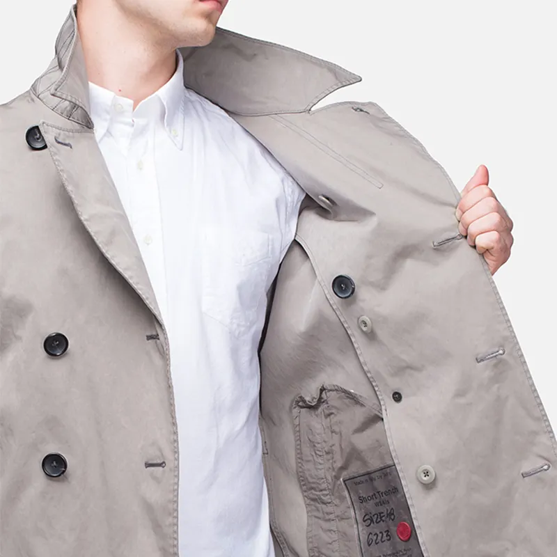 Ten C Мужское пальто Short Trench