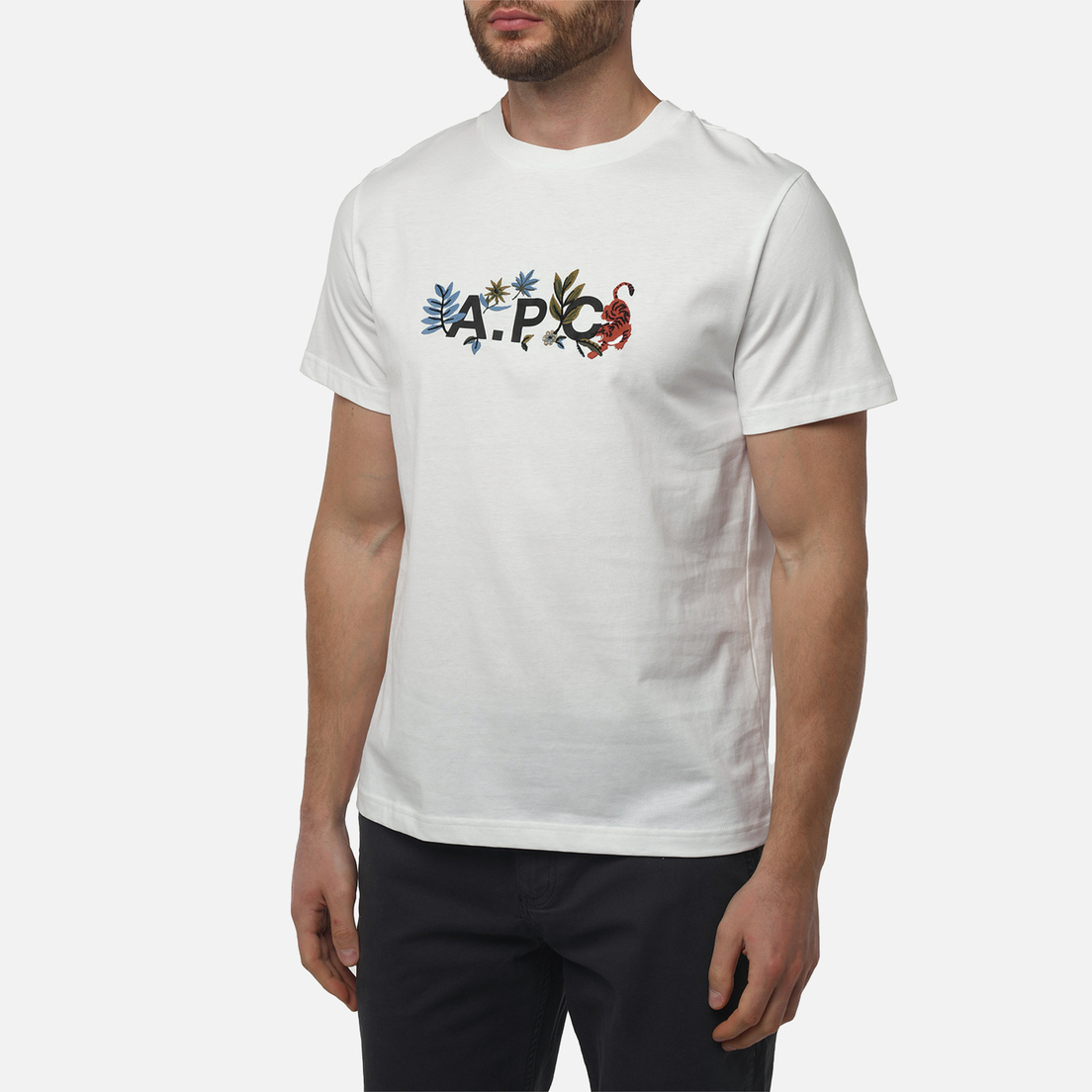 A.P.C. Мужская футболка Auguste GOTS