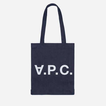 Сумка A.P.C. Laure Tote Denim, цвет синий