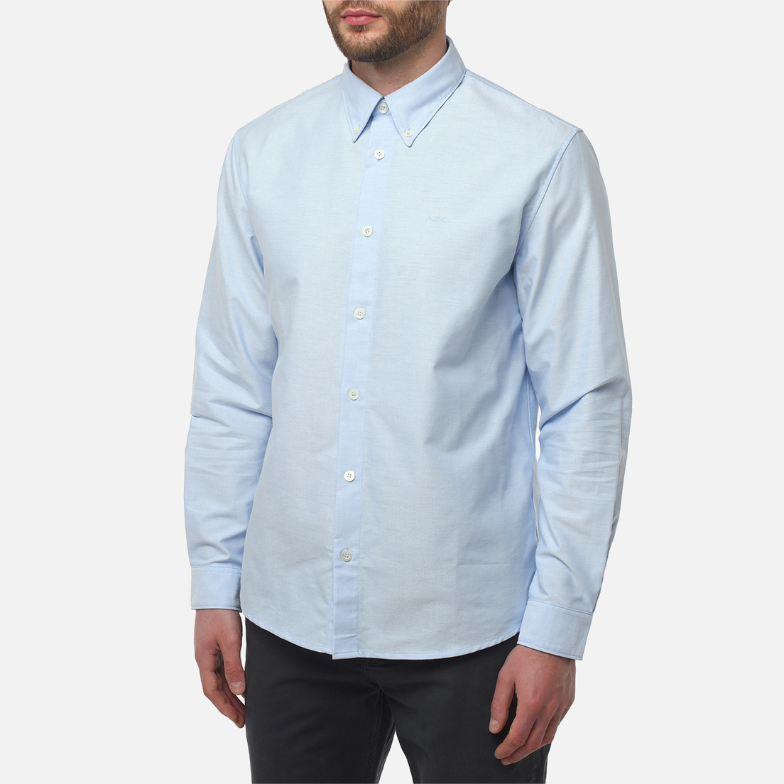 A.P.C. Мужская рубашка Greg Logo
