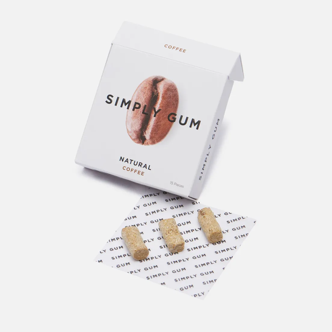 Simply Gum Жевательная резинка Natural Coffee