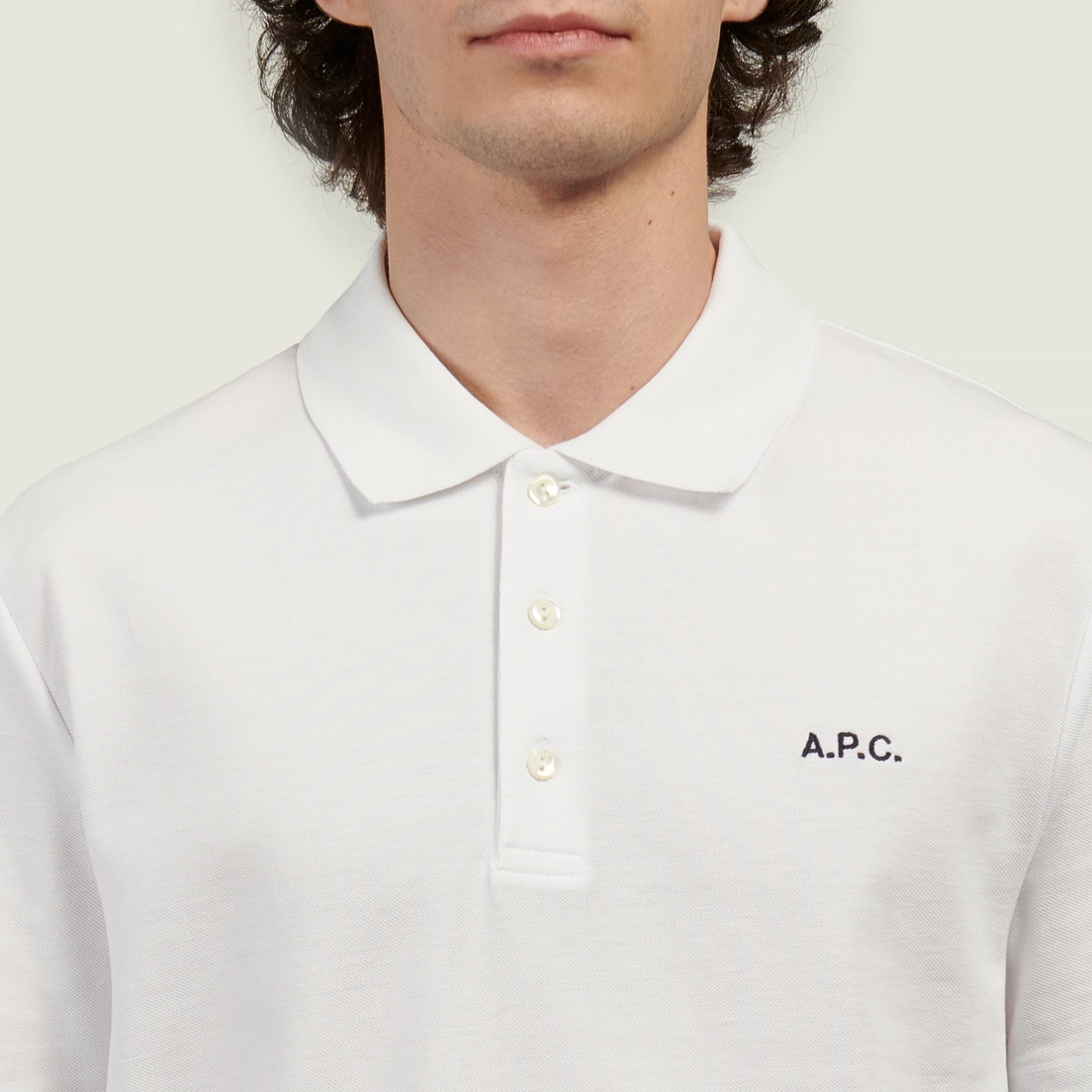 A.P.C. Мужское поло Standard GOTS