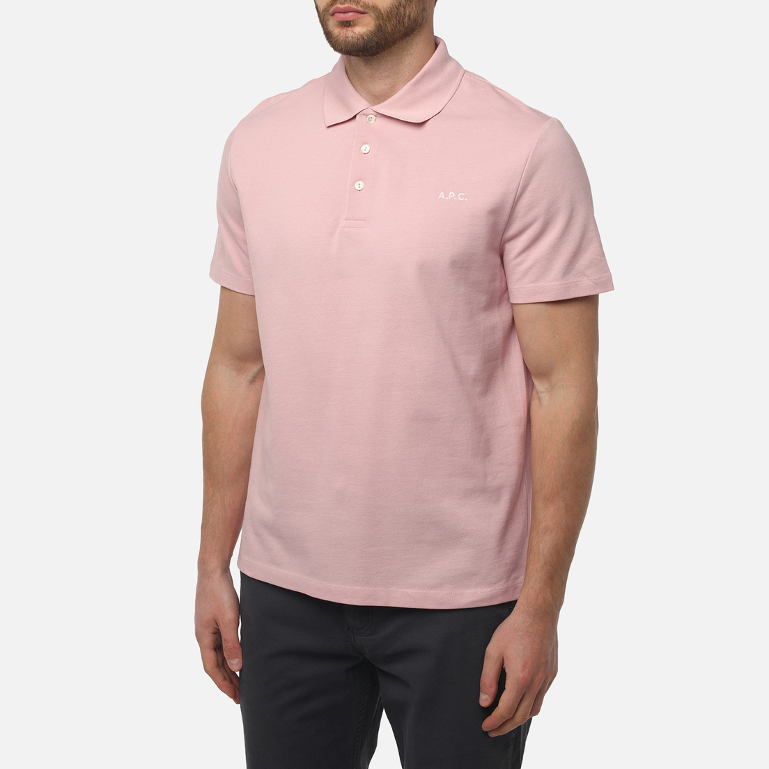 A.P.C. Мужское поло Standard GOTS