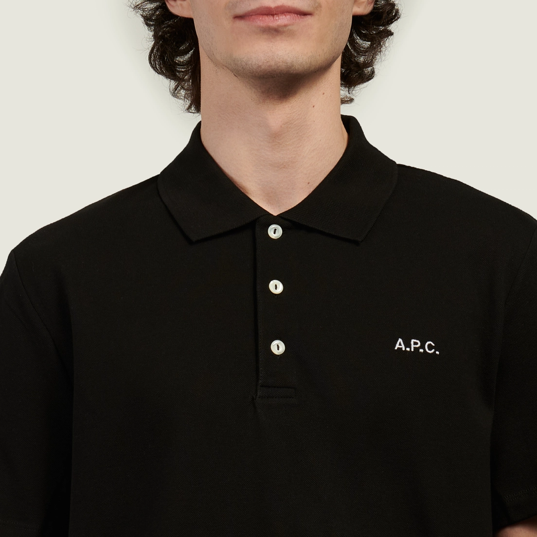 A.P.C. Мужское поло Standard GOTS
