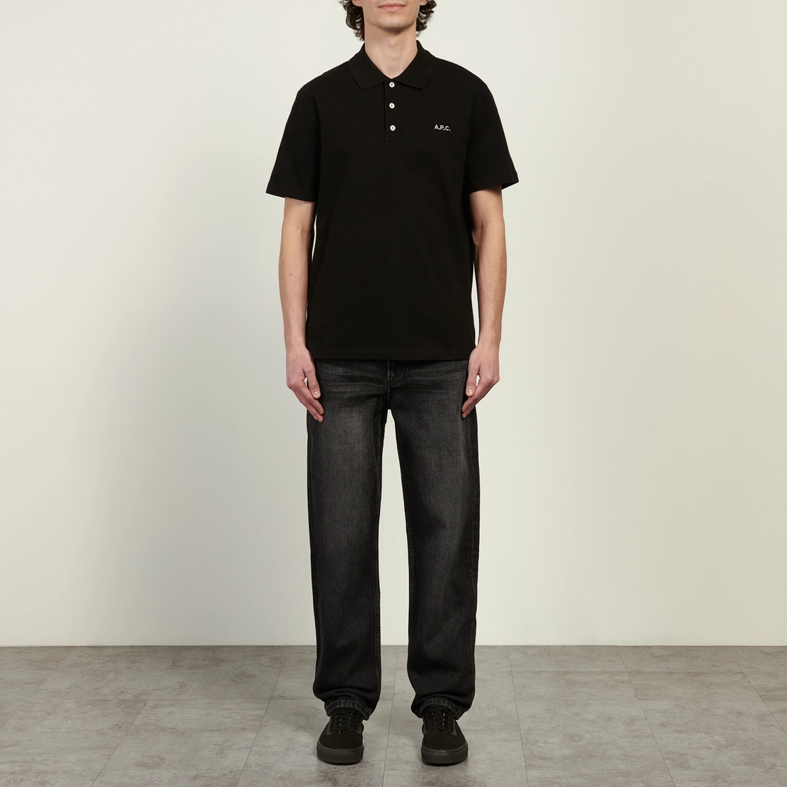 A.P.C. Мужское поло Standard GOTS