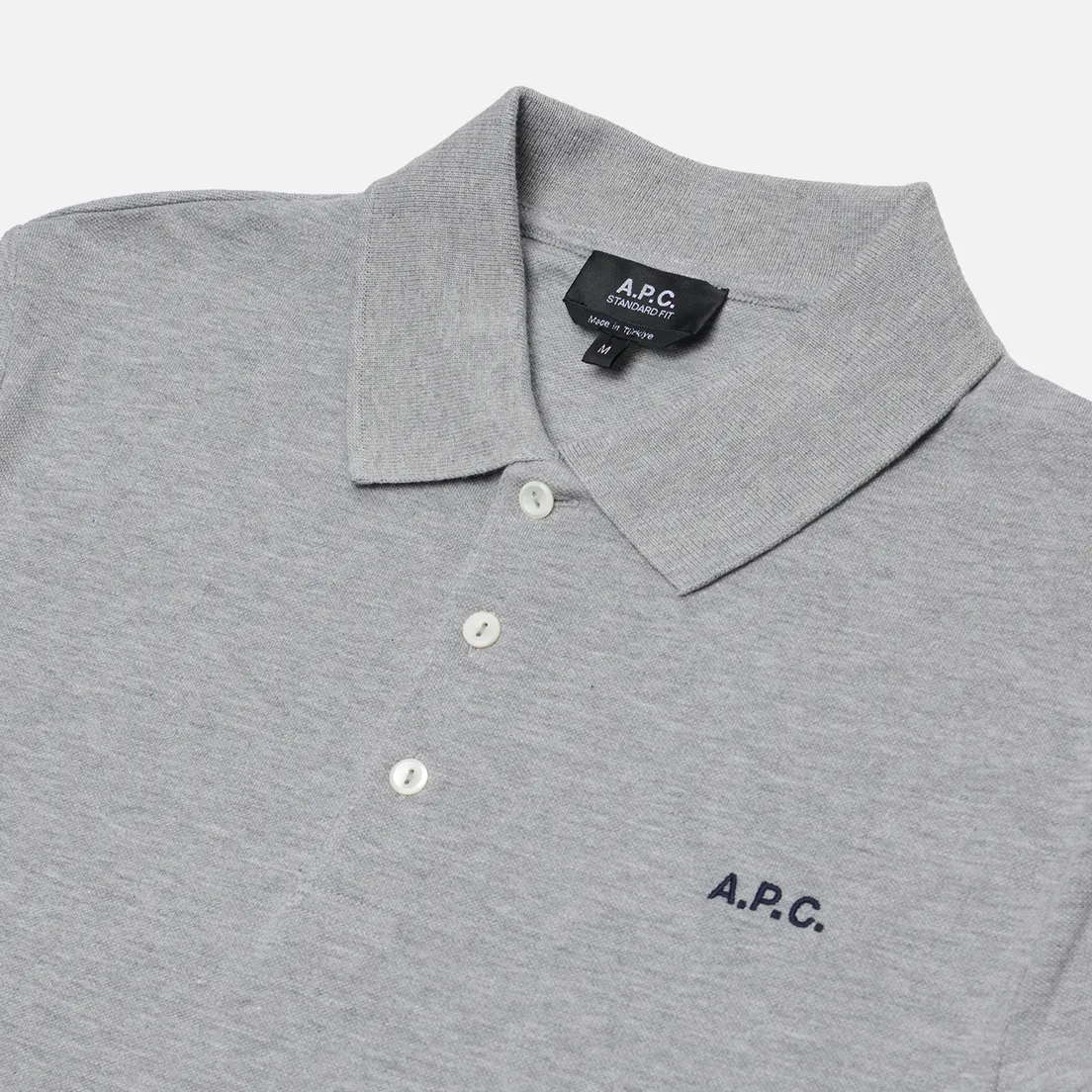 A.P.C. Мужское поло Standard GOTS