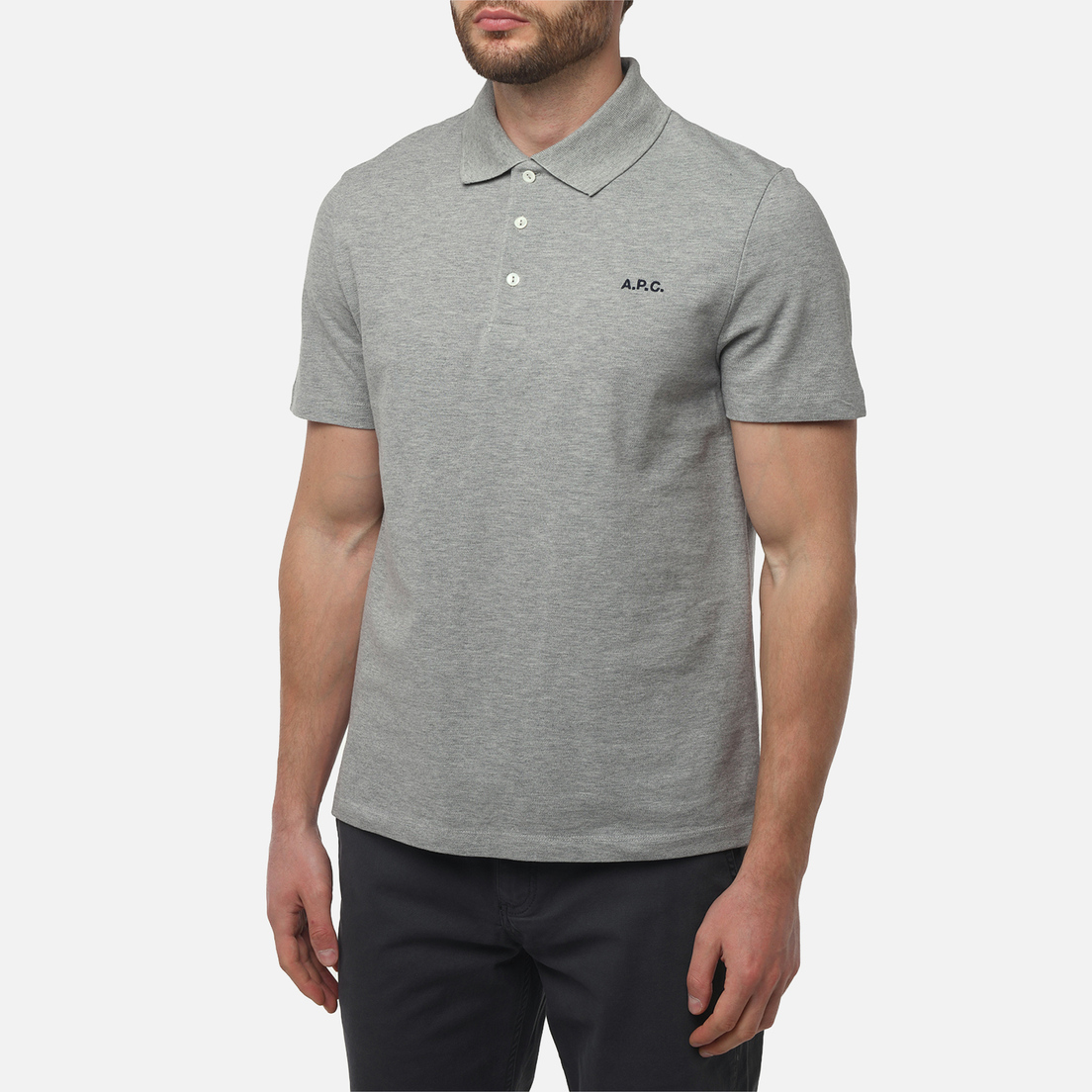 A.P.C. Мужское поло Standard GOTS