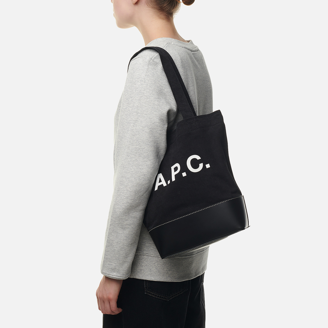 A.P.C. Сумка Axelle Small Tote Denim