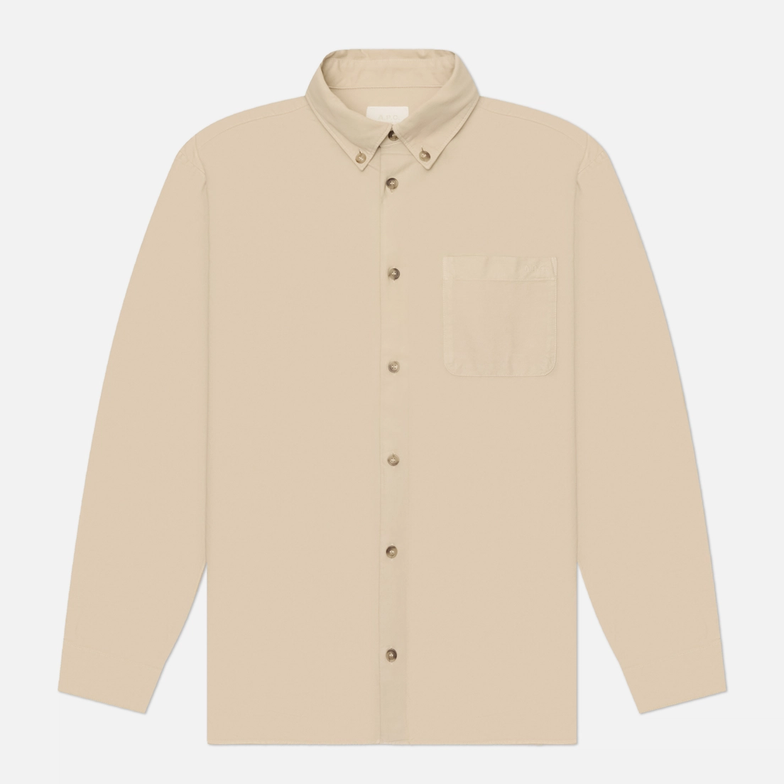 A.P.C. Мужская рубашка Mateo Logo