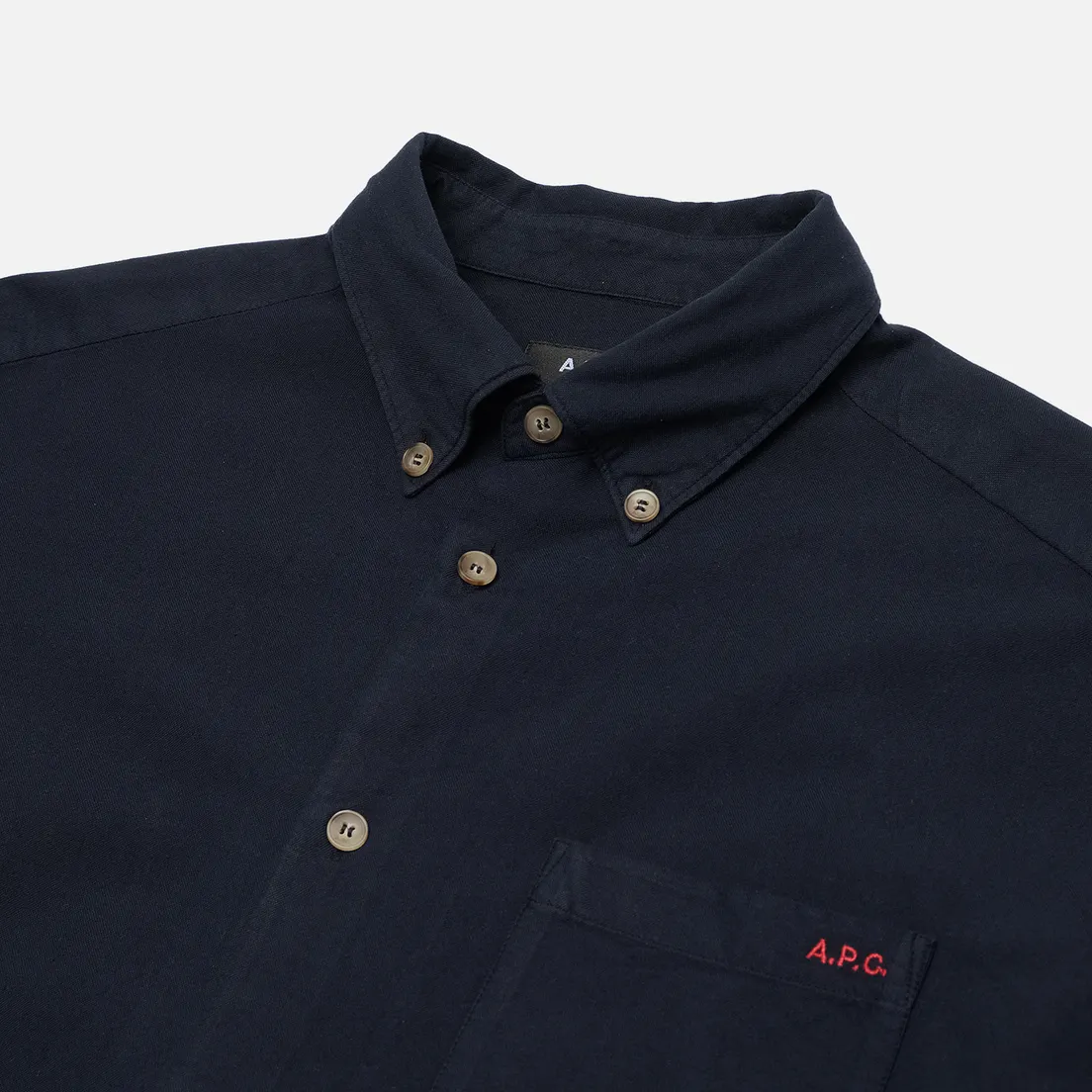 A.P.C. Мужская рубашка Mateo Logo