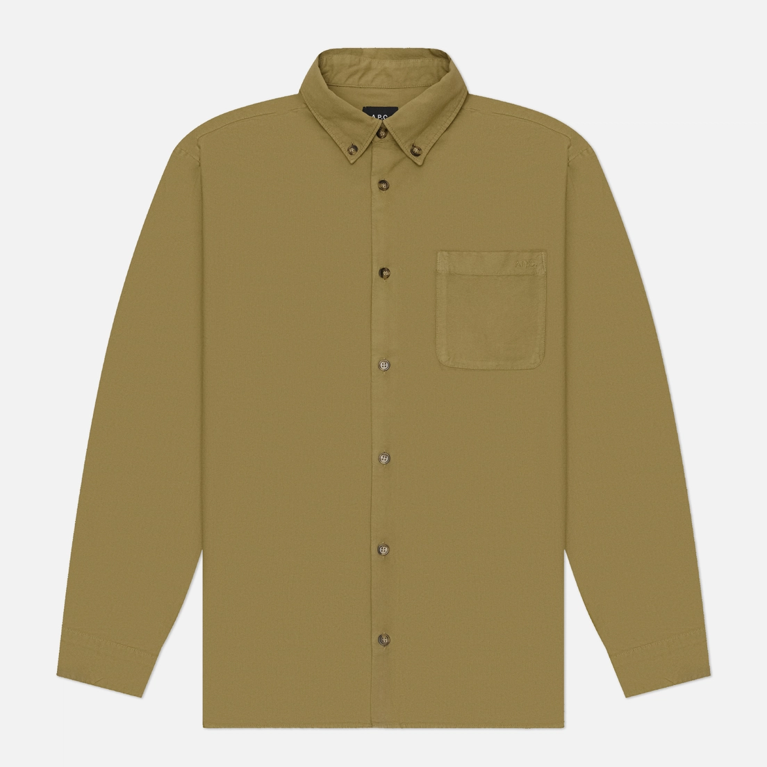 A.P.C. Мужская рубашка Mateo Logo