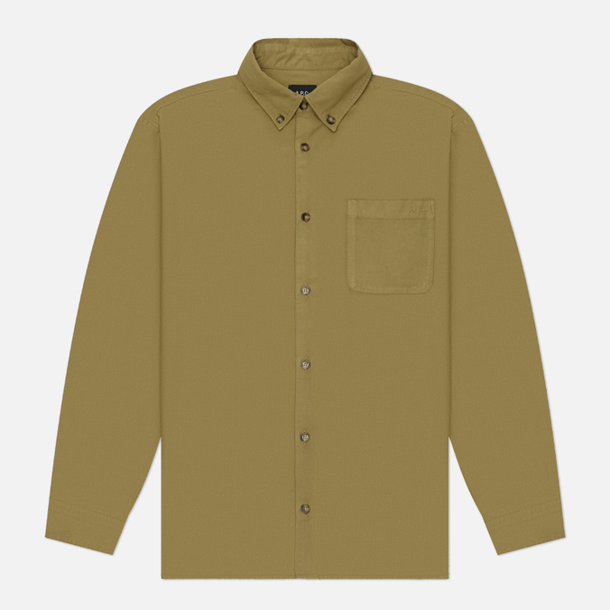 Мужская рубашка A.P.C. Mateo Logo