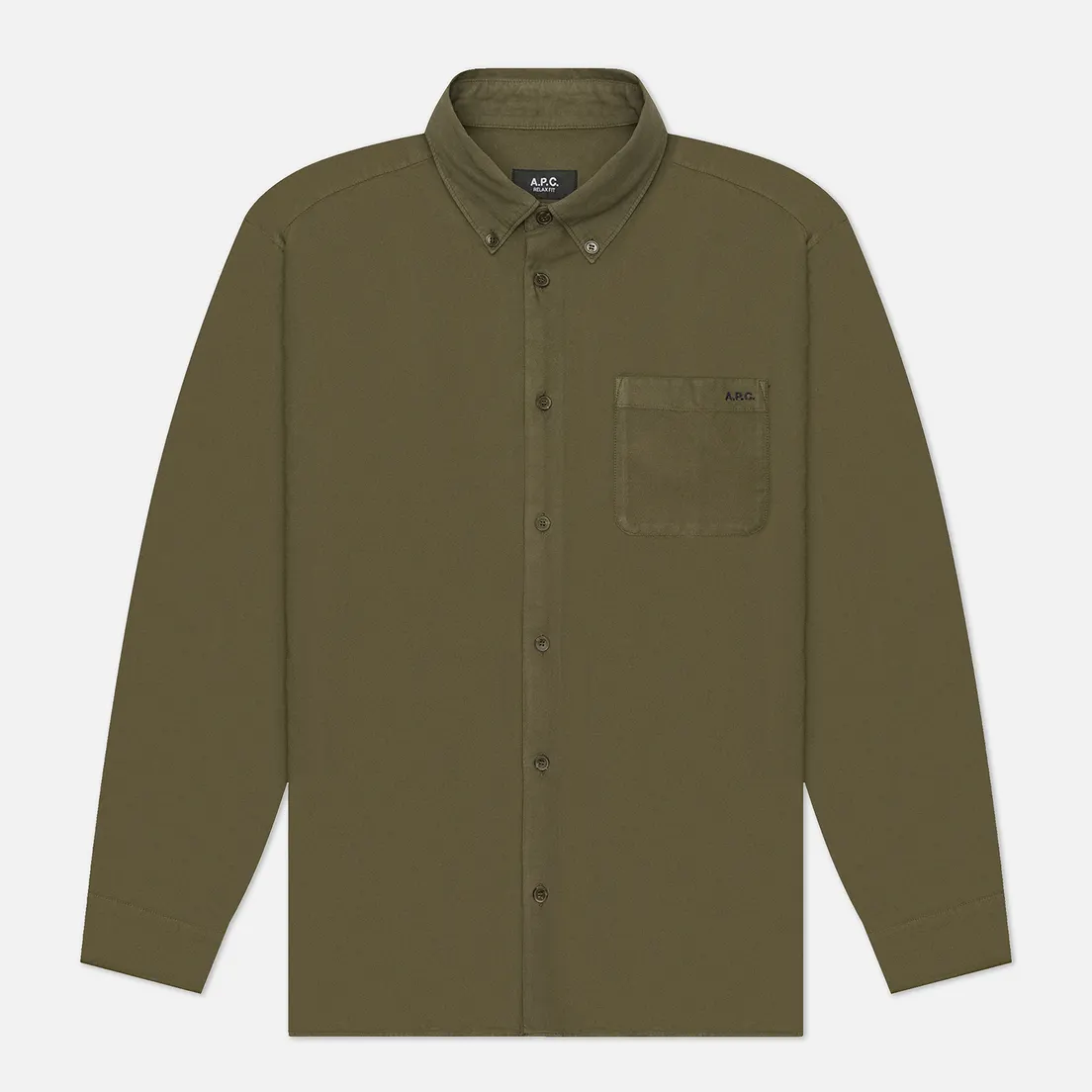 A.P.C. Мужская рубашка Mateo Logo