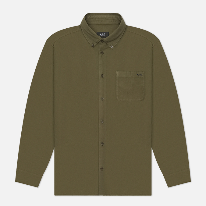 Мужская рубашка A.P.C. Mateo Logo