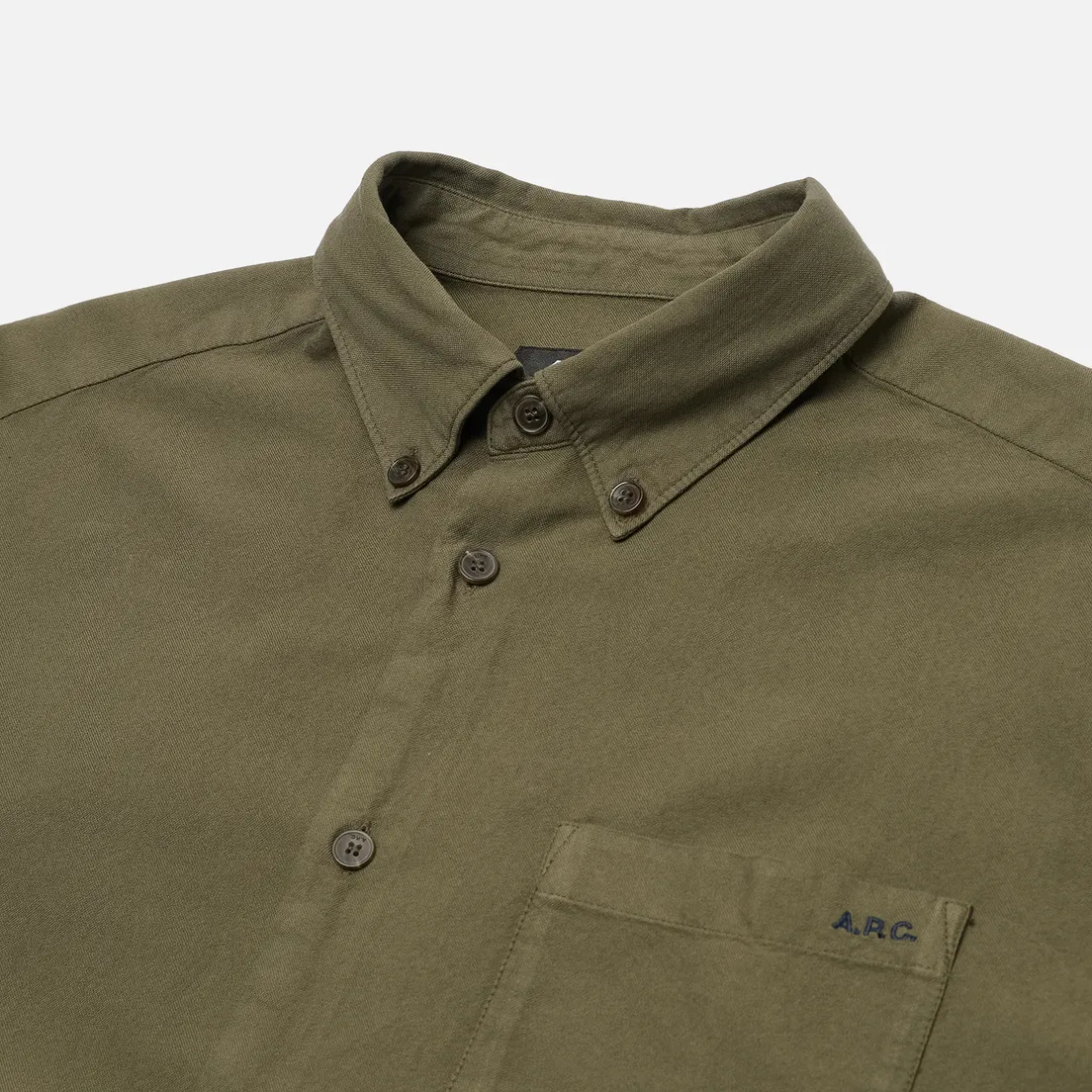 A.P.C. Мужская рубашка Mateo Logo