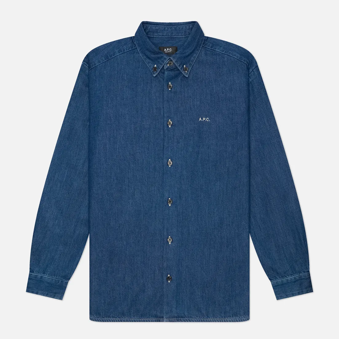 A.P.C. Мужская рубашка Mathias Logo