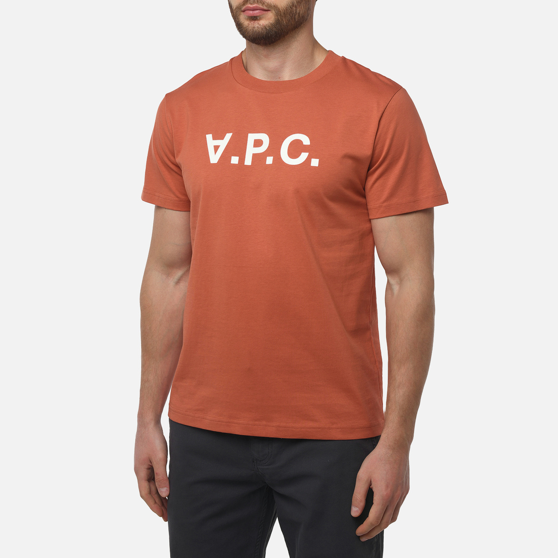 A.P.C. Мужская футболка Standard Grand V.P.C. GOTS