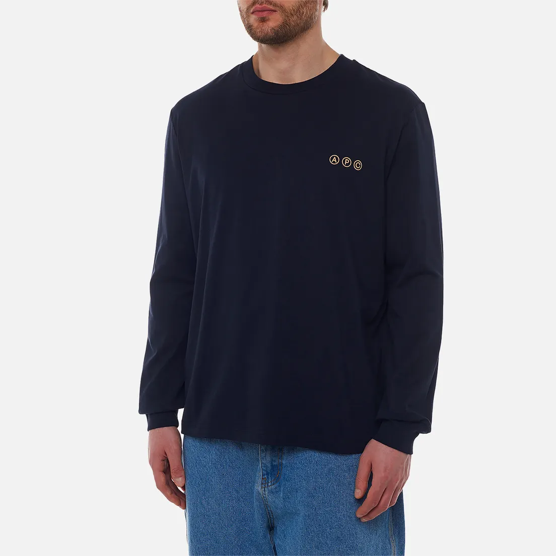 A.P.C. Мужской лонгслив Adresse GOTS