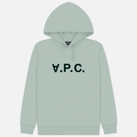 Мужская толстовка A.P.C. Standard Grand V.P.C. GOTS Hoodie, цвет зелёный, размер L