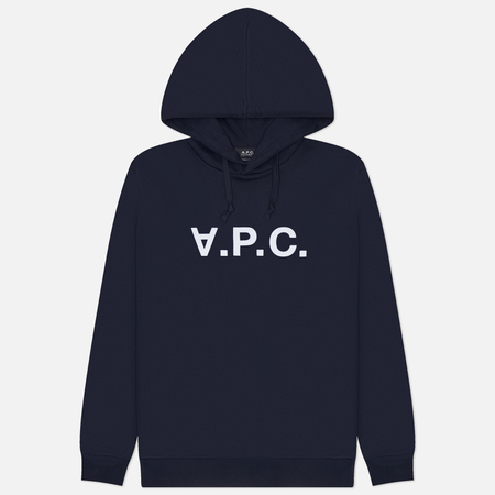 Мужская толстовка A.P.C. Standard Grand V.P.C. GOTS Hoodie, цвет синий, размер L