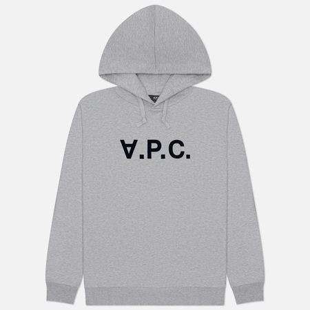 Мужская толстовка A.P.C. Standard Grand V.P.C. GOTS Hoodie, цвет серый, размер XXL