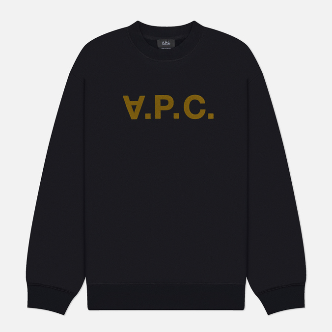 Мужская толстовка A.P.C. Oversize Grand V.P.C., цвет чёрный