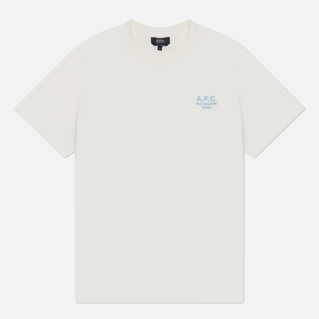 A.P.C. Мужская футболка Standard Rue Madame GOTS