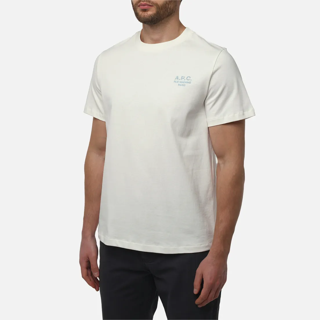 A.P.C. Мужская футболка Standard Rue Madame GOTS