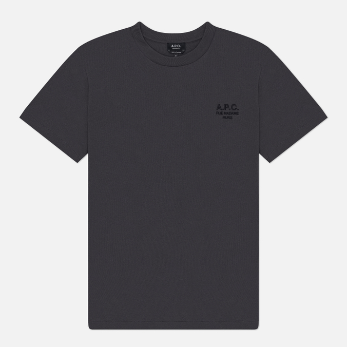 Мужская футболка A.P.C. Standard Rue Madame GOTS