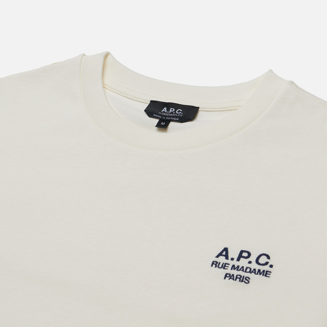 A.P.C. Мужская футболка Standard Rue Madame GOTS