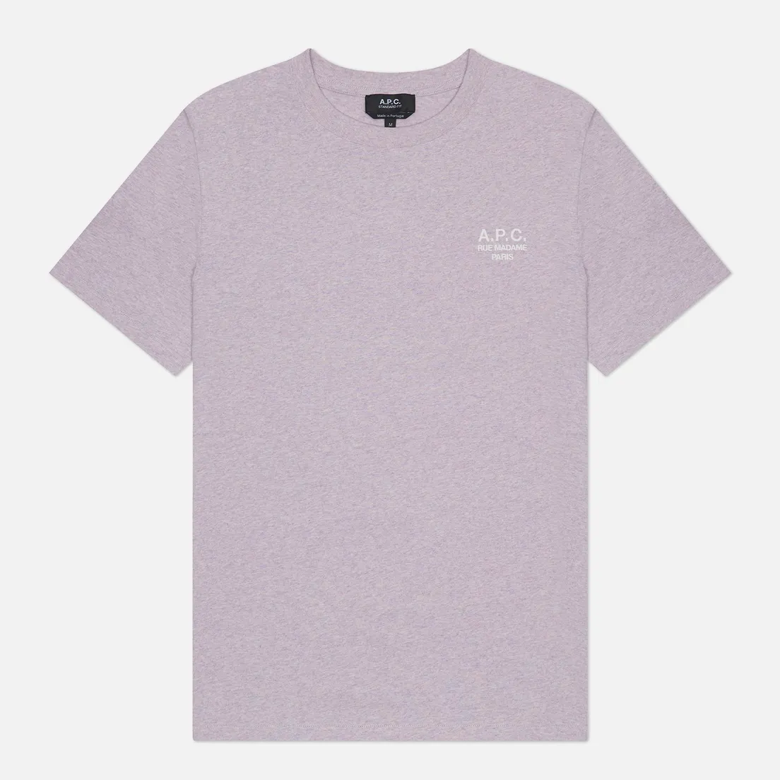 A.P.C. Мужская футболка Standard Rue Madame GOTS
