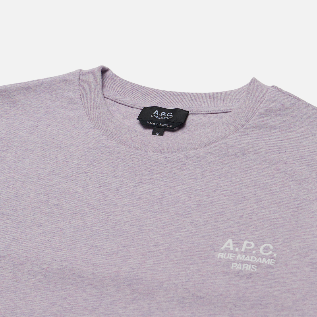 A.P.C. Мужская футболка Standard Rue Madame GOTS