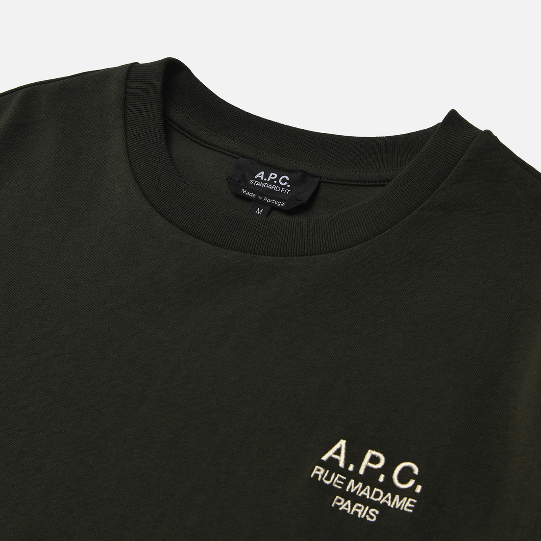 A.P.C. Мужская футболка Standard Rue Madame GOTS