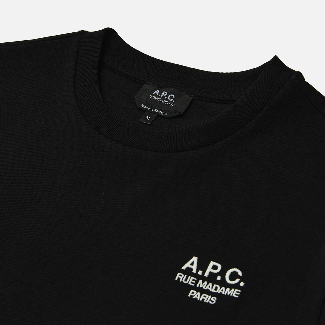 A.P.C. Мужская футболка Standard Rue Madame GOTS