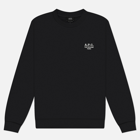 Мужская толстовка A.P.C. Standard Rue Madame GOTS, цвет чёрный, размер XXL