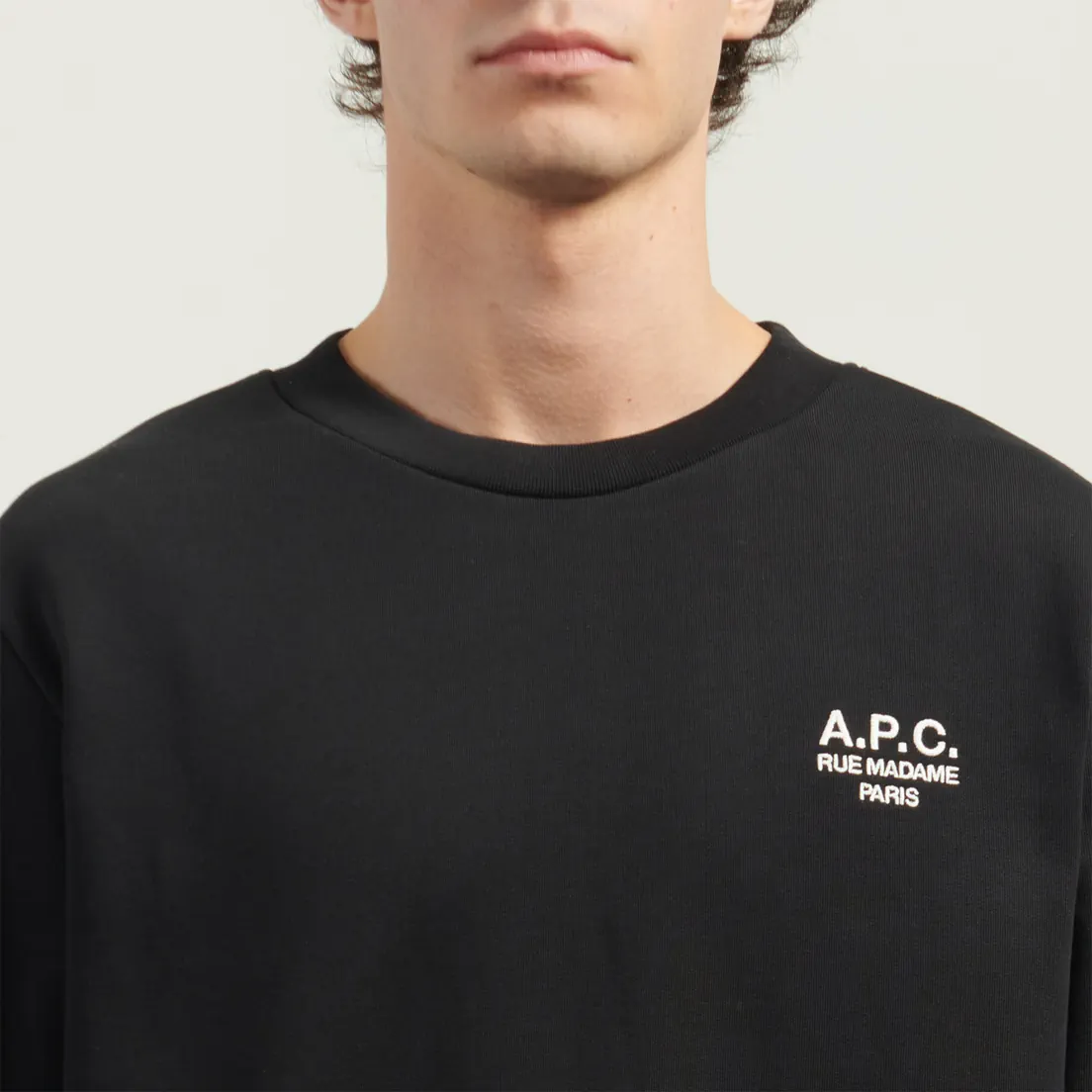 A.P.C. Мужская толстовка Standard Rue Madame GOTS