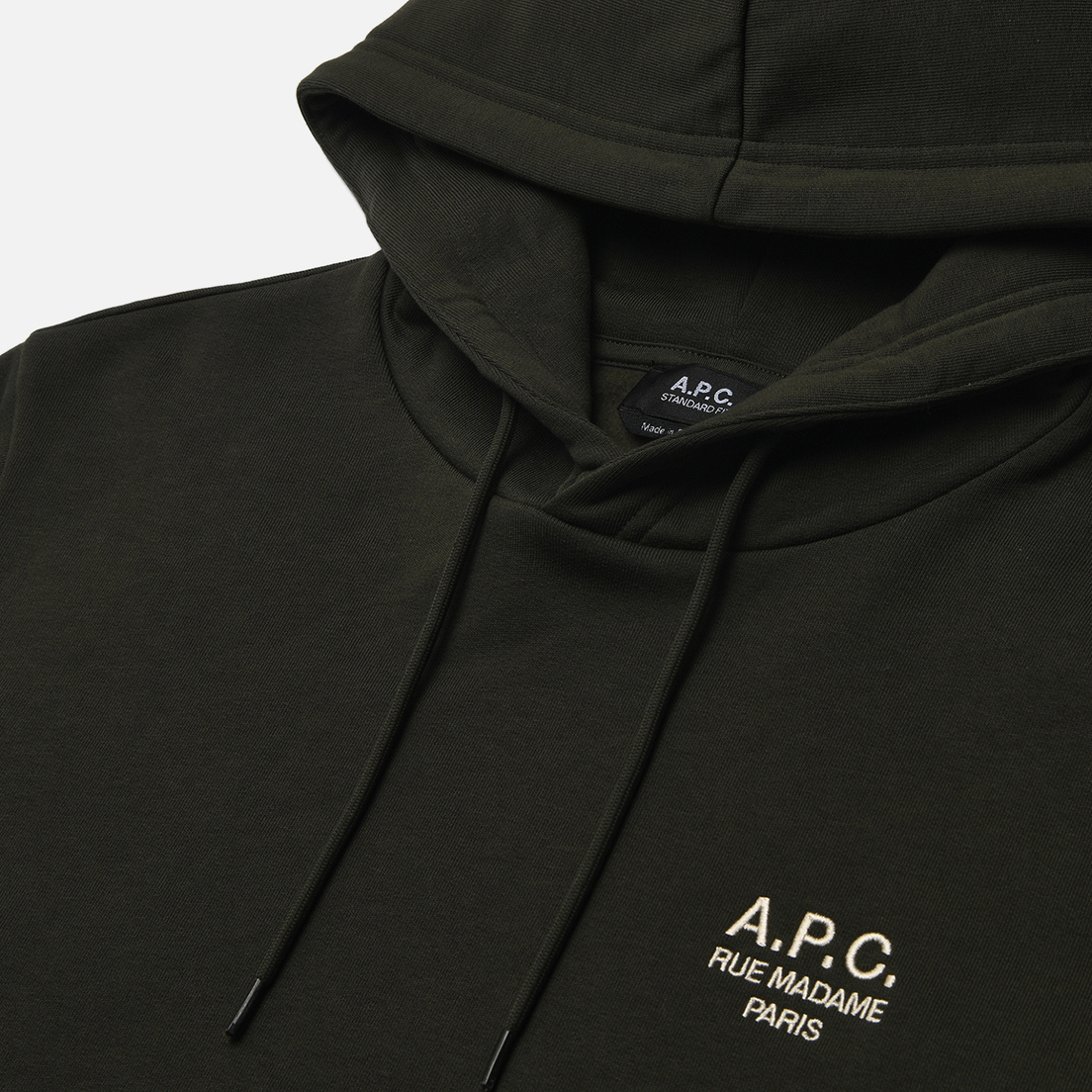 A.P.C. Мужская толстовка Standard Rue Madame Hoodie GOTS