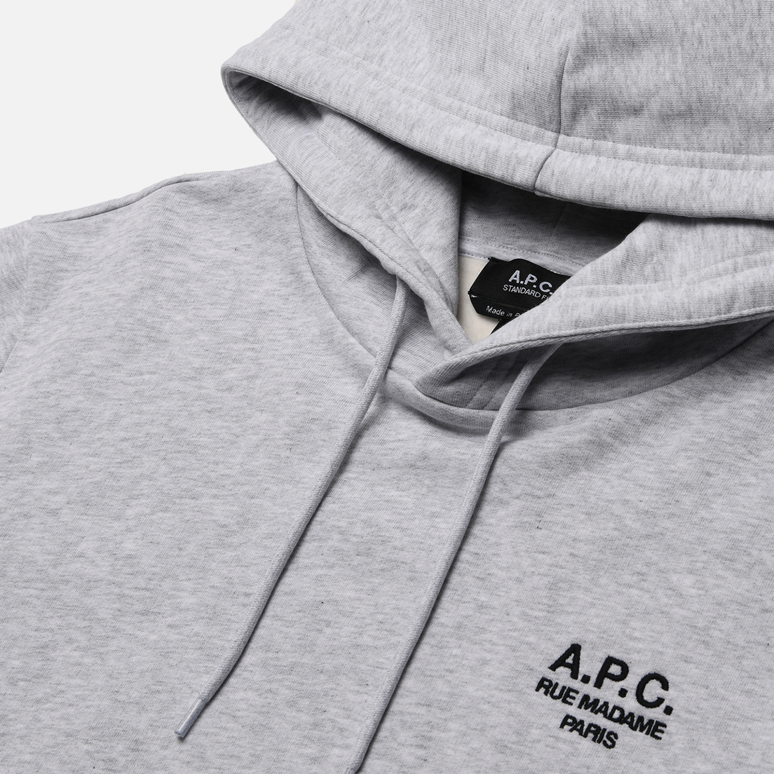 A.P.C. Мужская толстовка Standard Rue Madame Hoodie GOTS